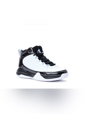 AND1 Backcut Basketball Shoes Men’s Size 9.5 White Black Blue NWT